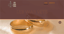 Desktop Screenshot of lebwarvets.org